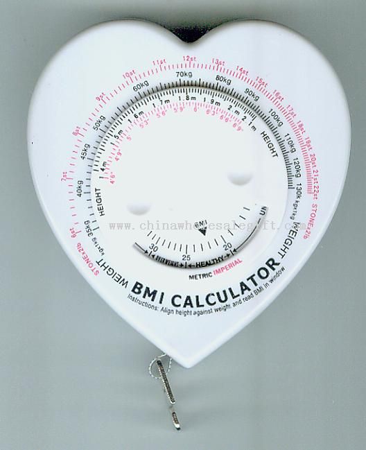 BMI Kalkulator mengukur Tape