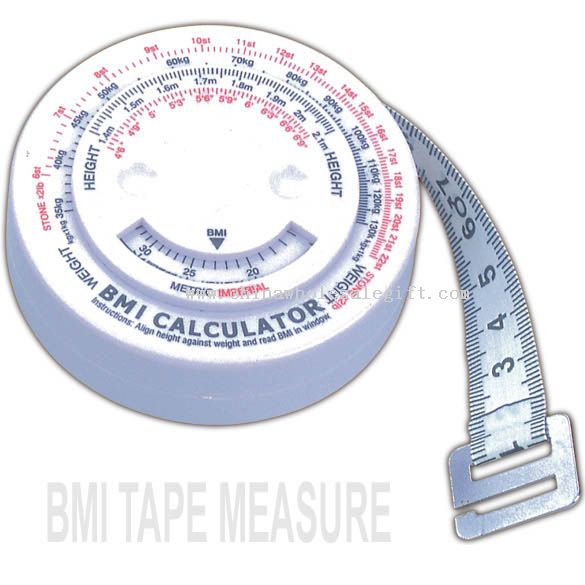 Medida de fita do IMC e ferramenta de medida do corpo