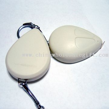 key ring tape measure mouse shape
