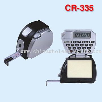 Målebånd med Tryk op lommeregner (CR-335)