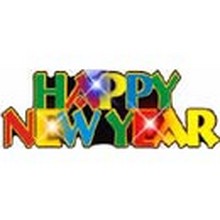 happy new year pin necklace images