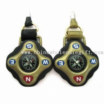 Compass Keychains