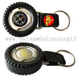 Tire Compass keychain