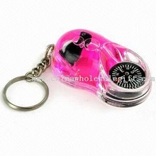 Mewah Keychain Kompas cair images