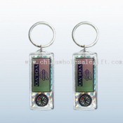 Solar Keychain W/ compass images