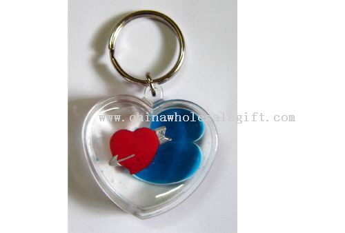 Oil Keychain-Heart Shape