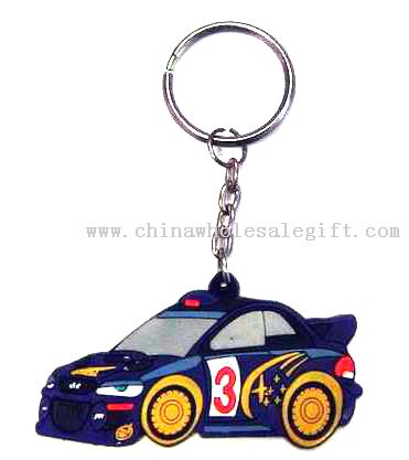 Seri gambar PVC Keychain-Auto