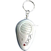 Compact Design Keychain with LED Light and Recorder images