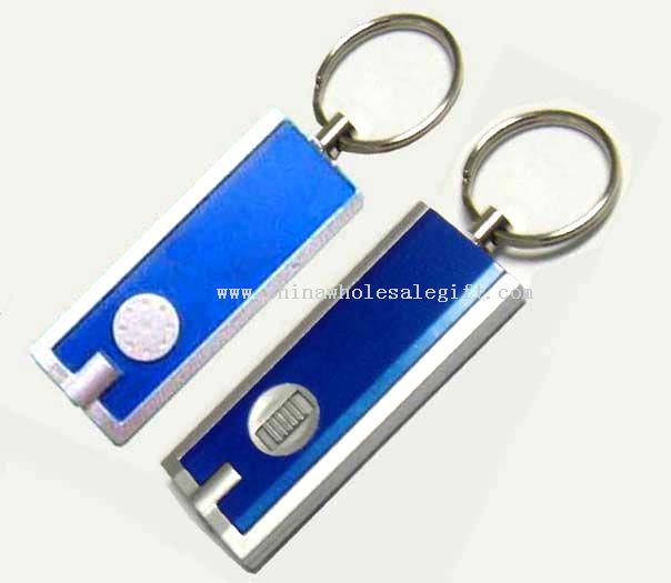 LED flat keychain