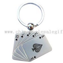 Playing card keychain images