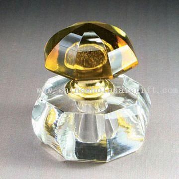 Frasco de perfume de cristal