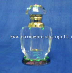 frasco de perfume de cristal