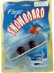 FINGER SNOWBOARD
