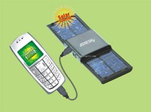 Chargeur solaire de téléphone portable images