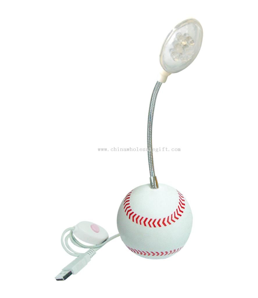usb baseball-style LED lamp