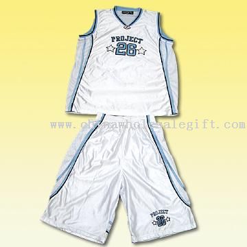 Polyester Basketball Jersey Set