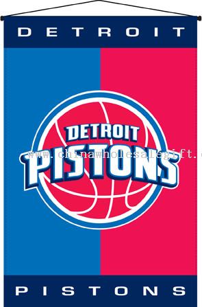 Detroit Pistons duvara asılı