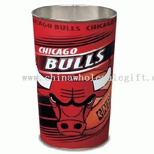Chicago Bulls Wastebasket-tapered
