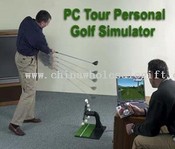 PC tour personal golf simulator images