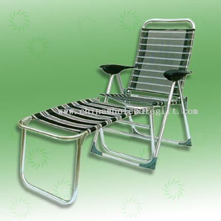 Luxurious beach chair with foot-rest