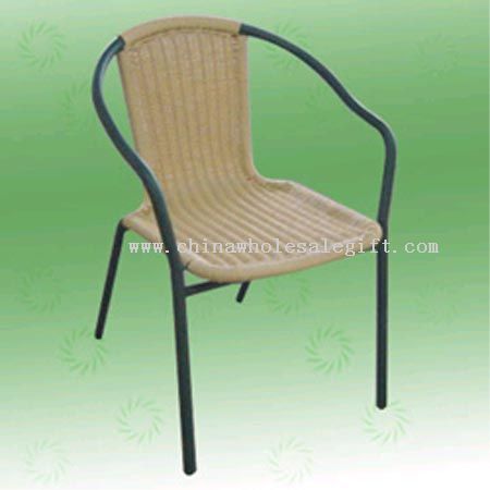 Steel Pe vine chair