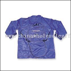 210T nylon twill/acrílico revestimento rainjacket