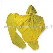 0.10MM 100%PVC Rainsuit images