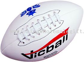 Foamed leather cover Rugby Ball