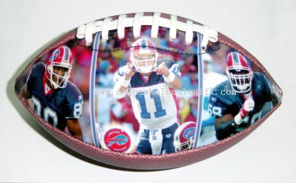 Leather Photo Printing Football for Gifts