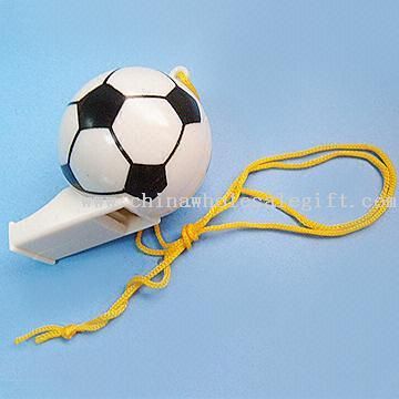 Plastic football shape Whistle