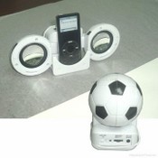 Jalkapallo iPod pienois-puhuja elimistö images