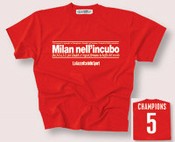 Liverpool FC - Milan painajainen t-paita images