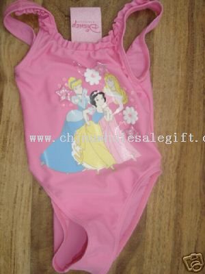 GIRLS SWIMMING COSTUME DISNEY PRINCESS ORIGINAL AGE 3/4