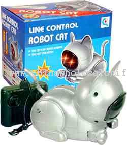خط التحكم روبوت القط