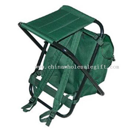 Fishing stool with bag