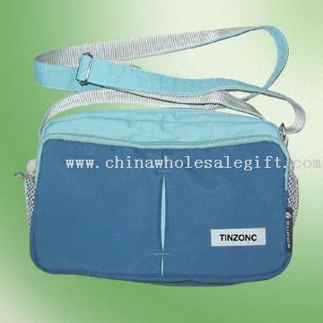 Leisure Blue Fabric Shoulder Bag