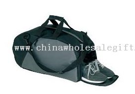 Sports bag with shoes compartment