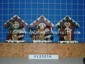santa,snowman ,deer wooden bird house 3/s small picture