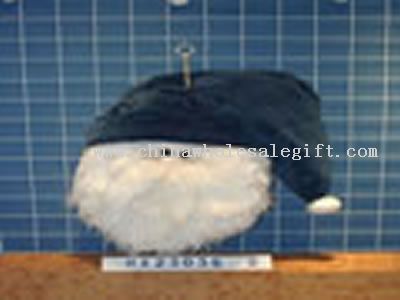 cabeza colgante-santa & muñeco de nieve