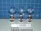 sitting pulp snowman with lamp-chimney 3/s small picture