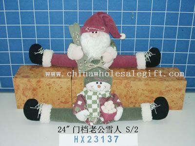 Doorsillsanta & Schneemann 2/s