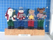 standing santa snowman ,bear ,reindeer 4/s images