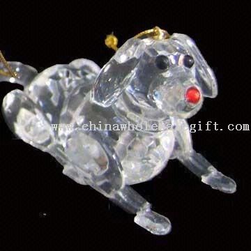 Christmas Ornaments with Bending Bog Shaped Design