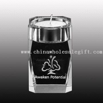 Crystal Candle Holder with Gift Box