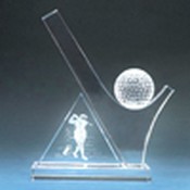 Crystal Trophy-Golf images