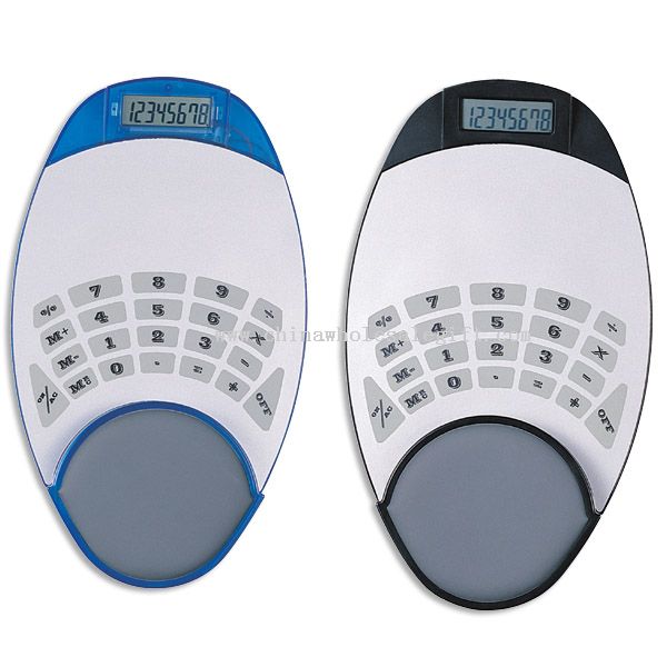 CALCULATOR WITH MOUSE PAD