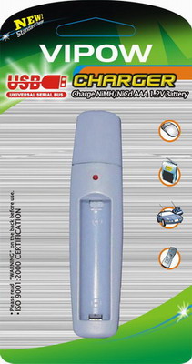USB AAA Charger