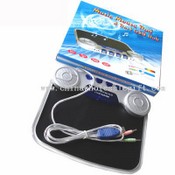 4 Port USB HUB-Music Mouse Pad images