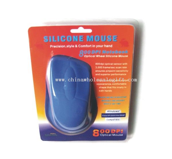 Silicone mouse