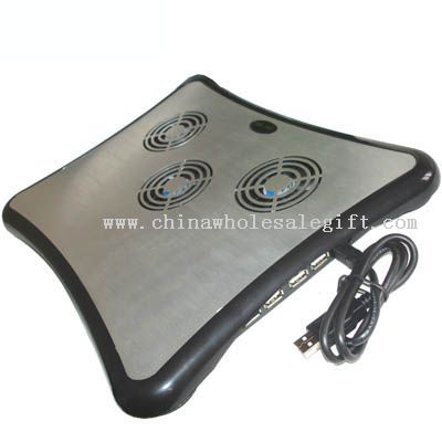 USB 2.0 HUB 4 Port Notebook Cooling Pad